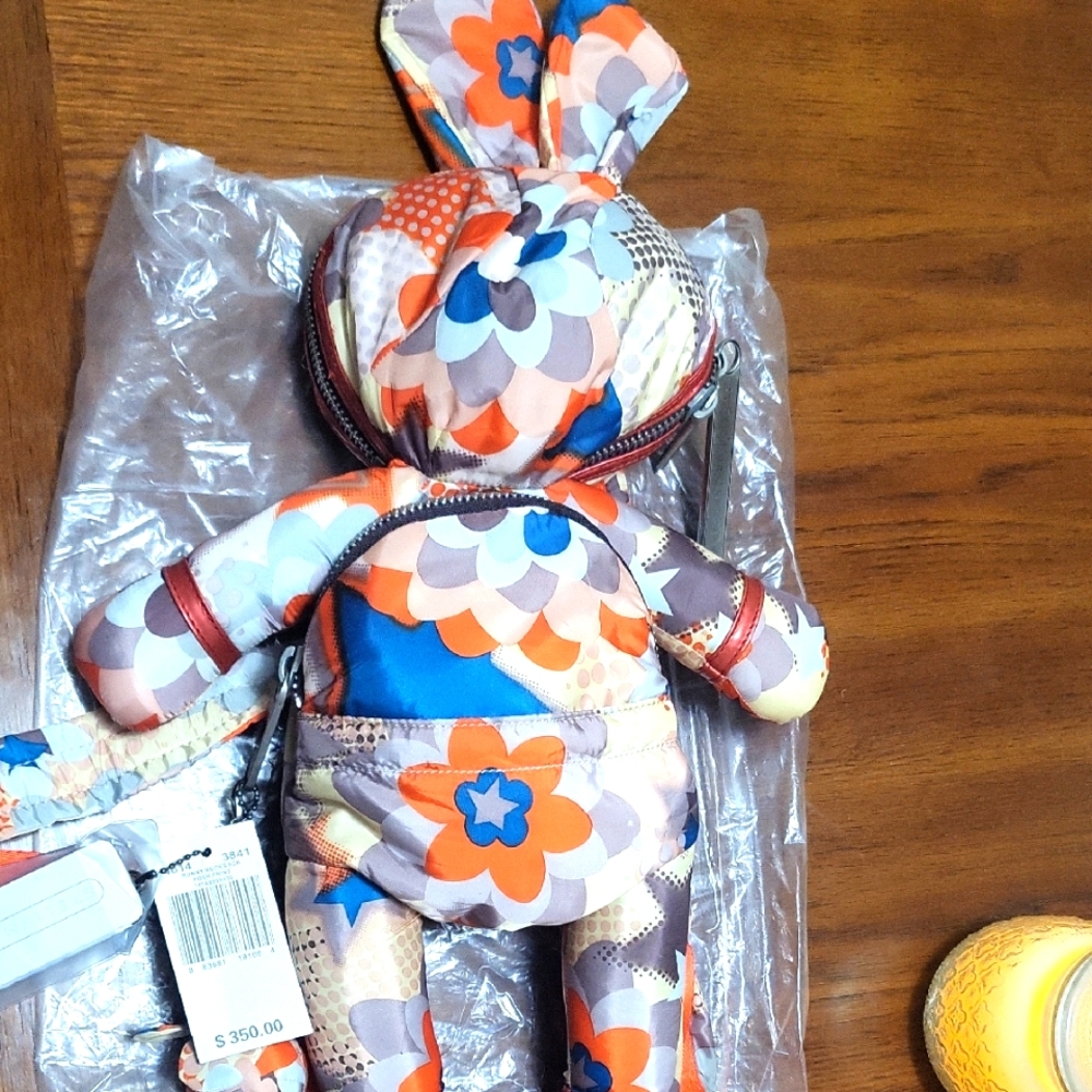 Stella McCartney x LeSportsac Vibrant Bunny Plush